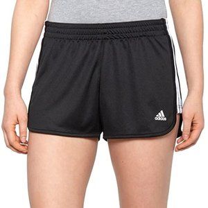 🆕Adidas Women's 3-Stripe Climalite Knit Short, Black/White, Brand NEW, NWT, Aut
